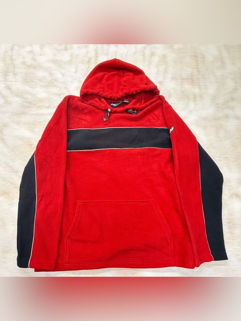 Aeropostale Red Hooded Aero XT Fleece Men’s Large